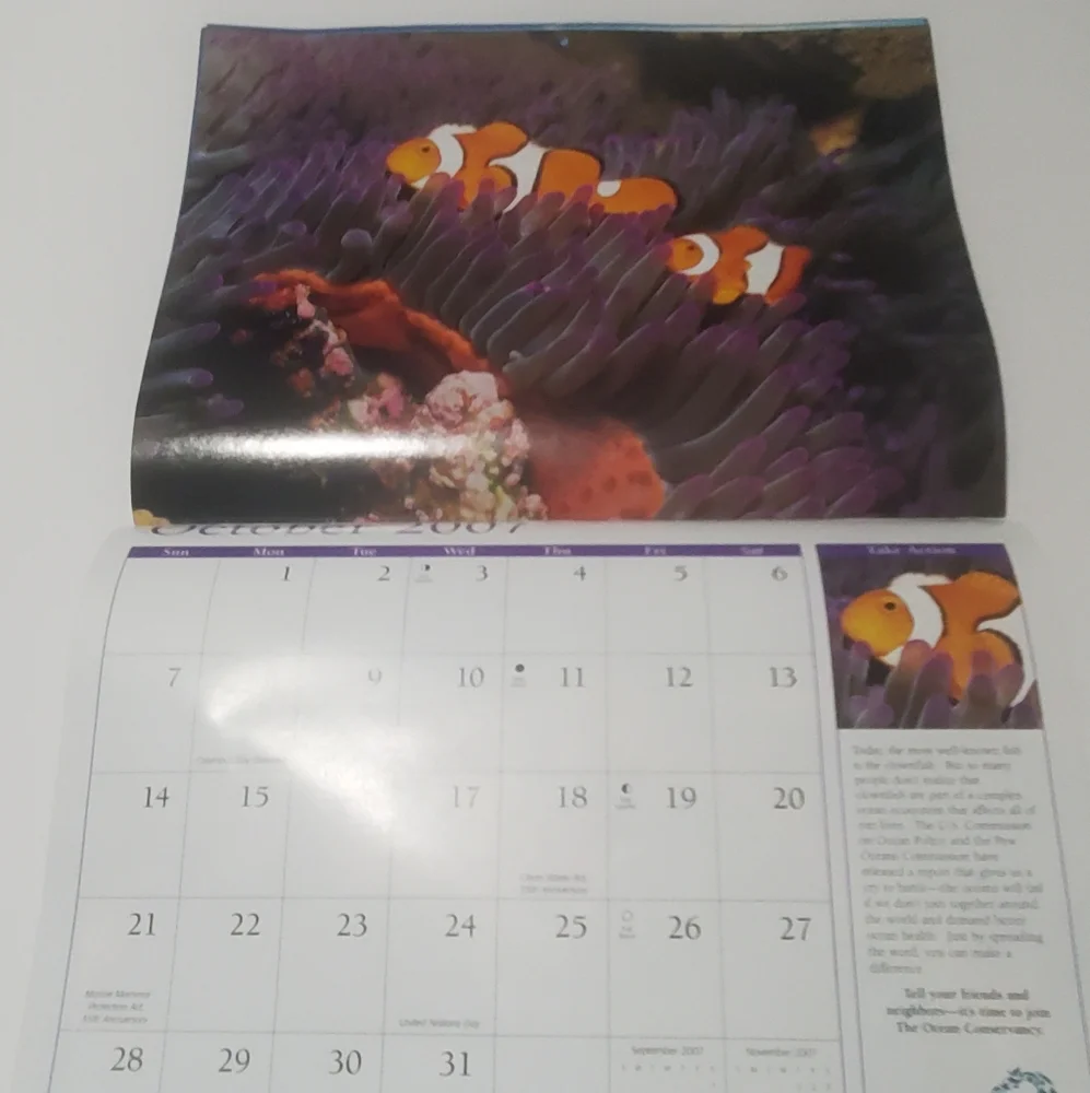 5/$15 Paper Crafting 2007 Calendar